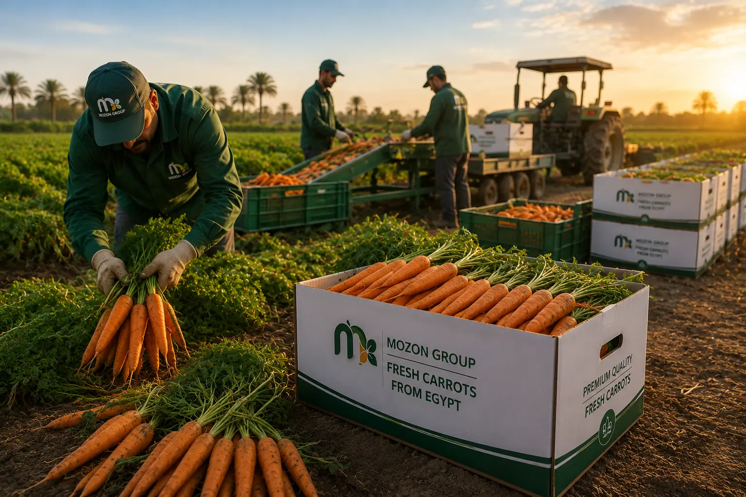 Egyptian carrot exporter