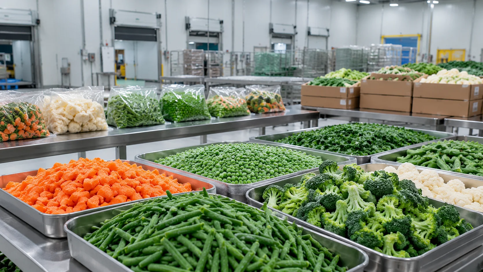 IQF frozen vegetables from Egypt for retail and food service buyers