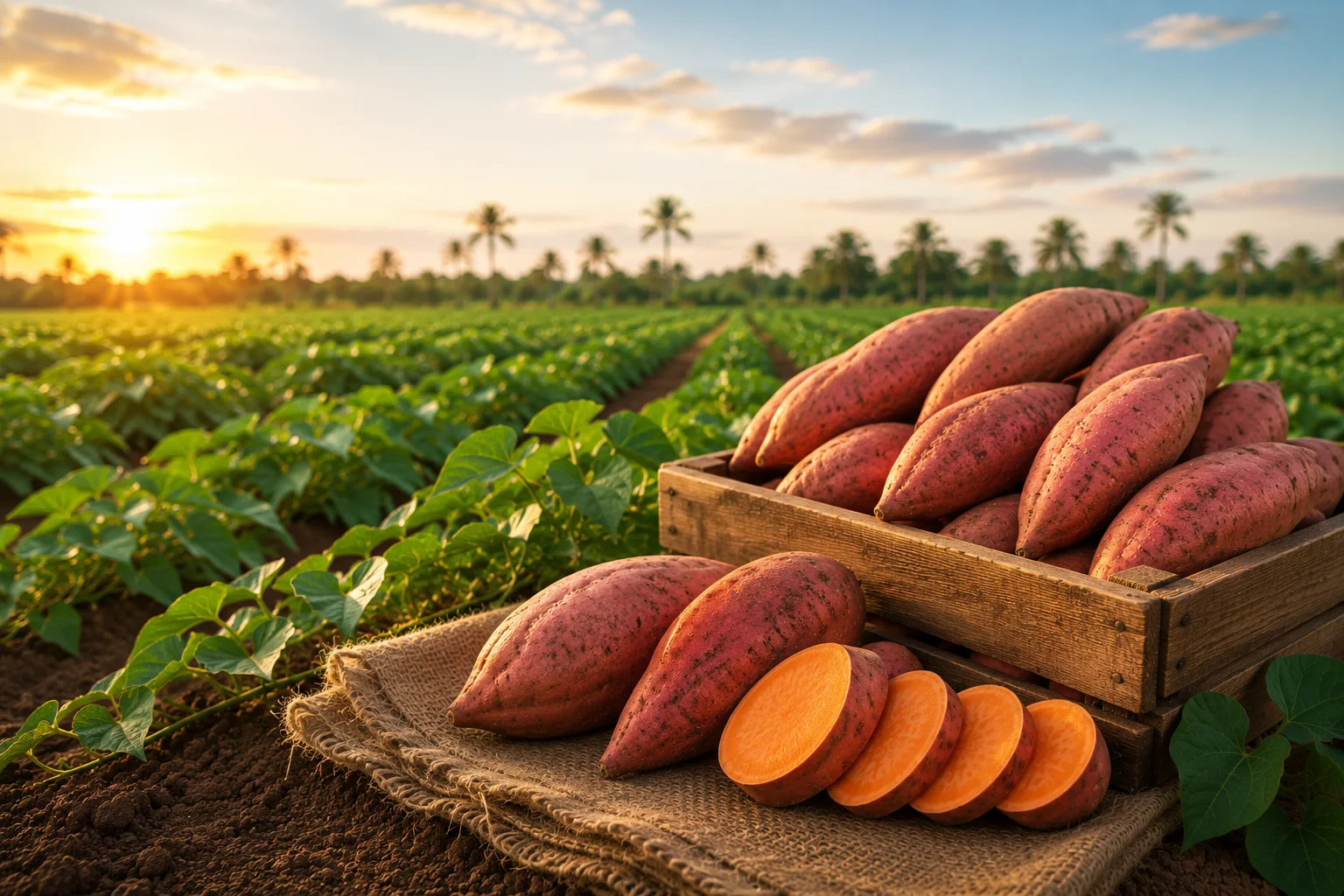 Egyptian Sweet Potatoes Exporter