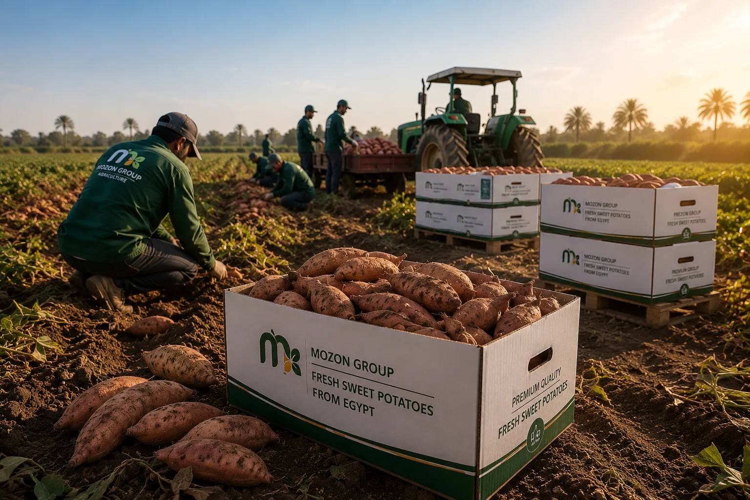 Egyptian sweet potato exporter